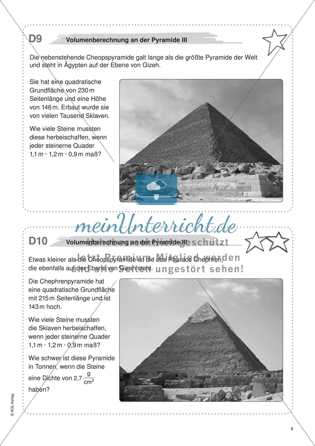 Freiarbeit: Geometrische Körper Preview 8