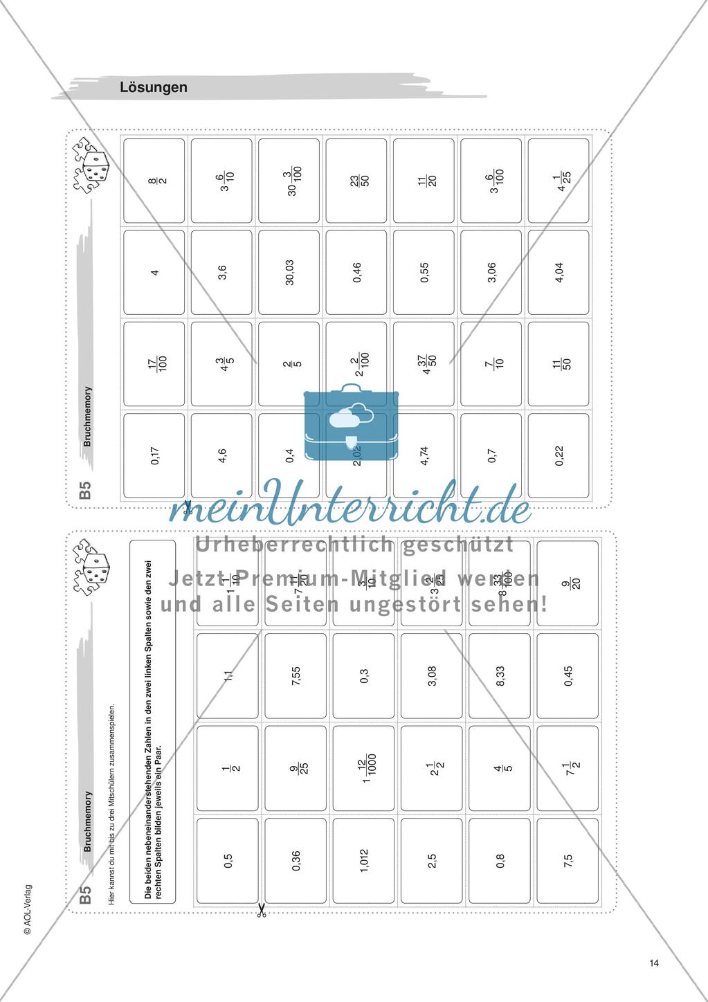 Freiarbeit: Dezimalbrüche Preview 16