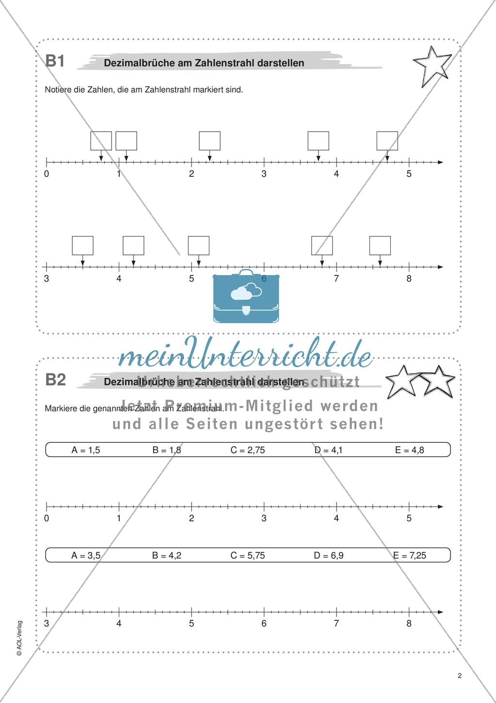 Freiarbeit: Dezimalbrüche Preview 4