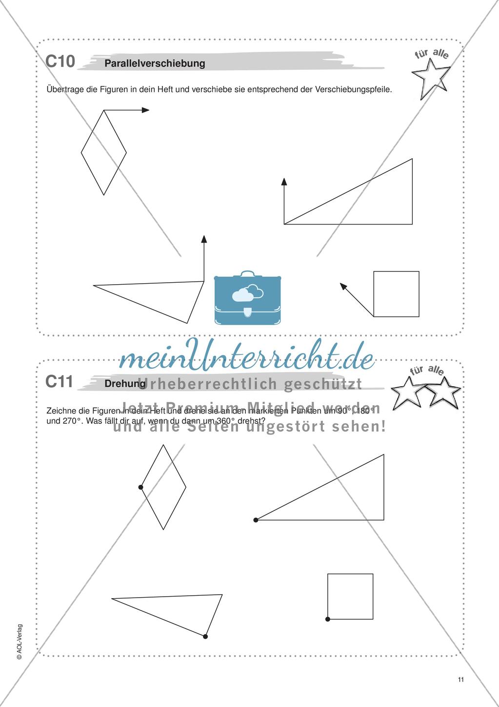Freiarbeit: Geometrische Figuren Preview 13