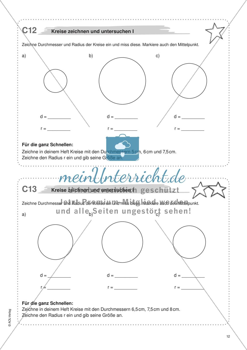 Freiarbeit: Geometrische Figuren Preview 14