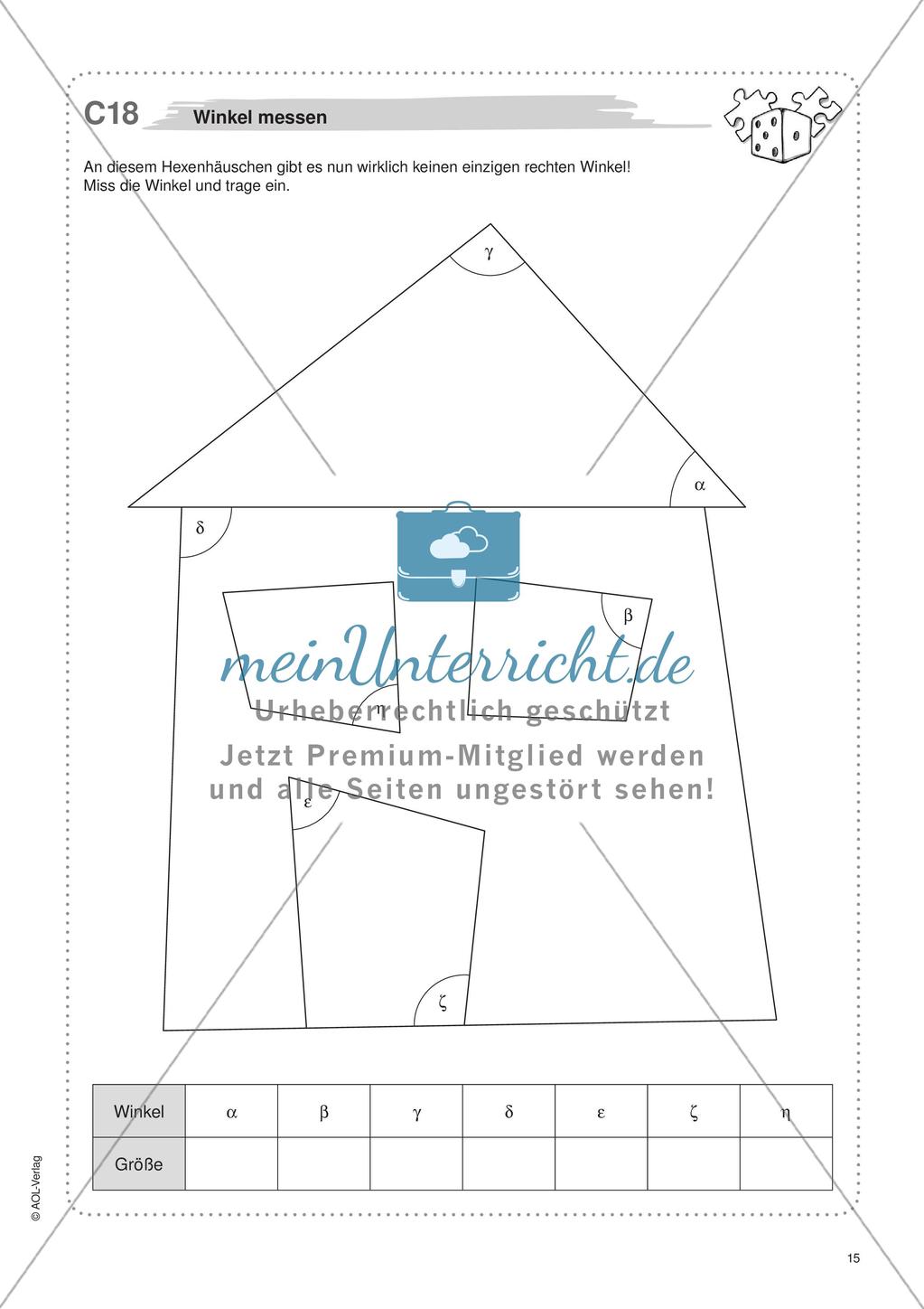Freiarbeit: Geometrische Figuren Preview 17