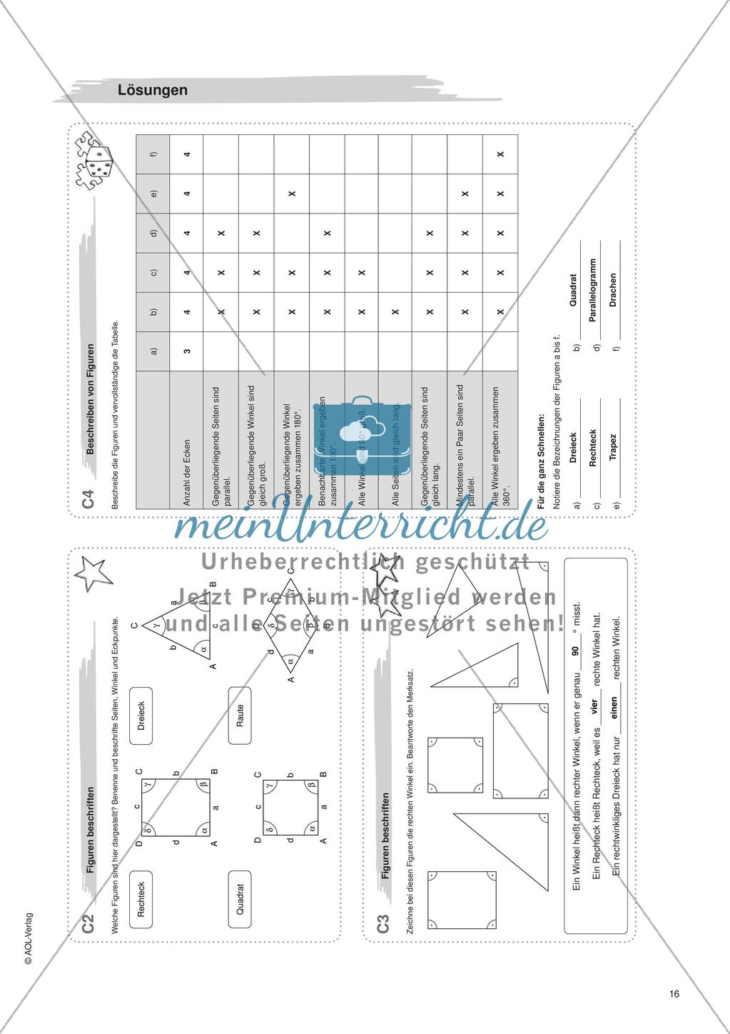 Freiarbeit: Geometrische Figuren Preview 18