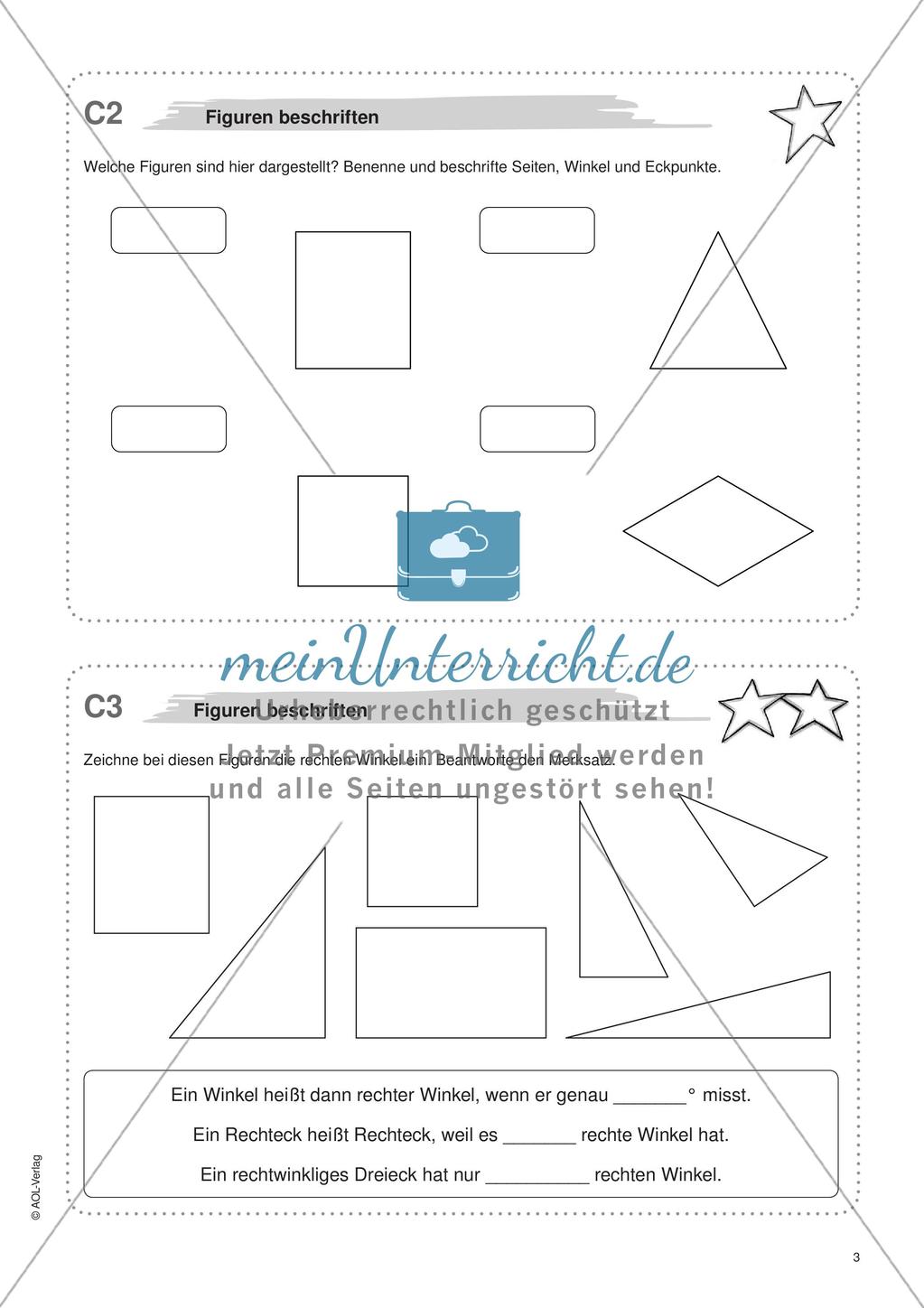 Freiarbeit: Geometrische Figuren Preview 5