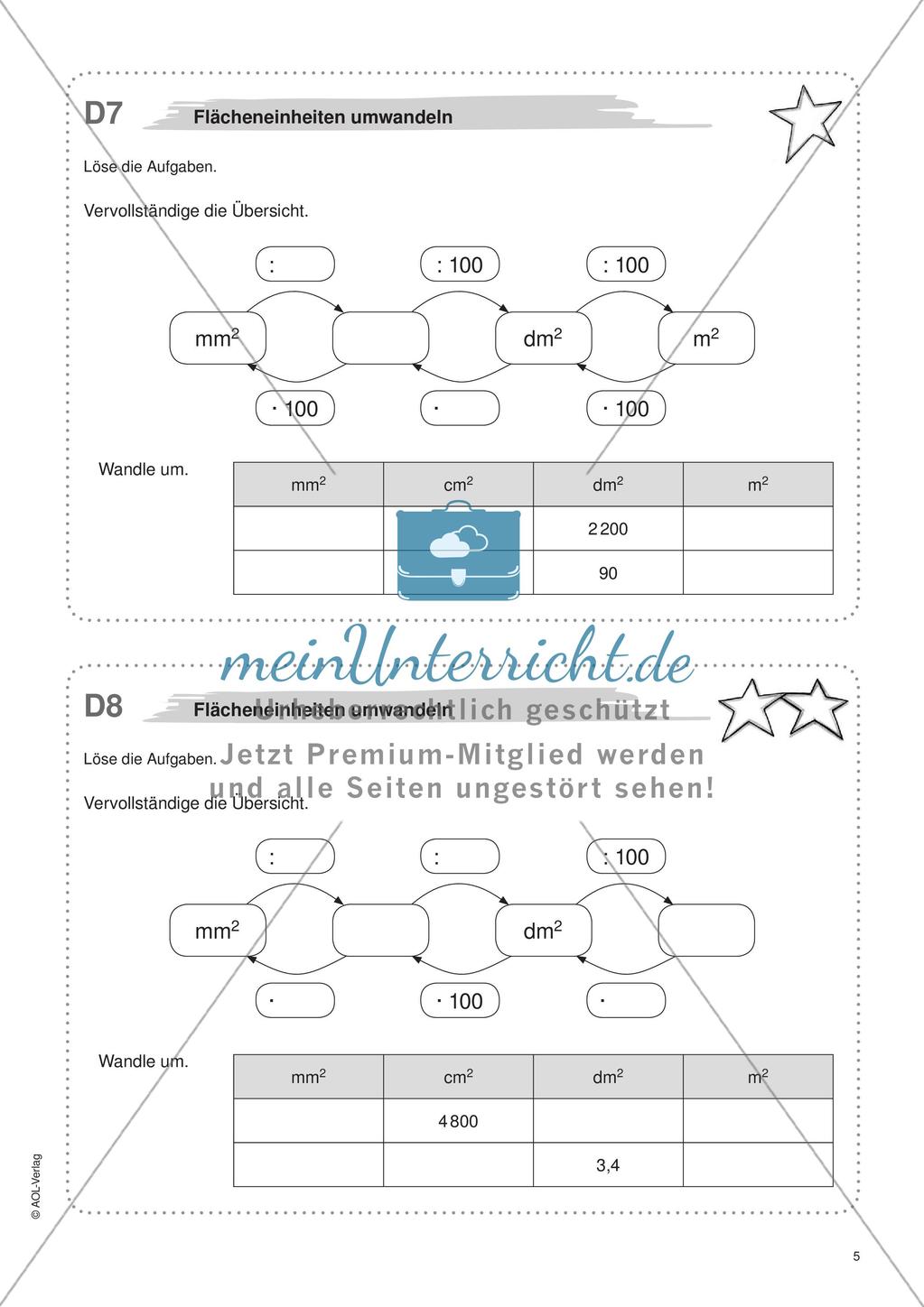 Freiarbeit: Würfel und Quader Preview 7