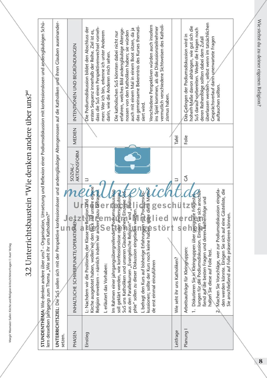 Kirche und Religion kritisch hinterfragen - Positionierung zur eigenen Religion Preview 10