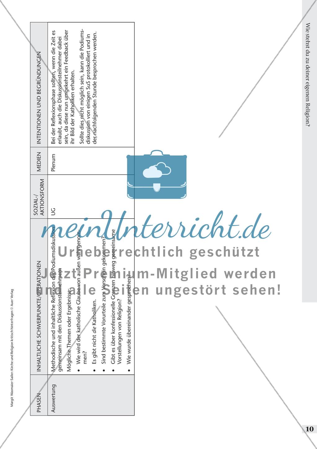 Kirche und Religion kritisch hinterfragen - Positionierung zur eigenen Religion Preview 12
