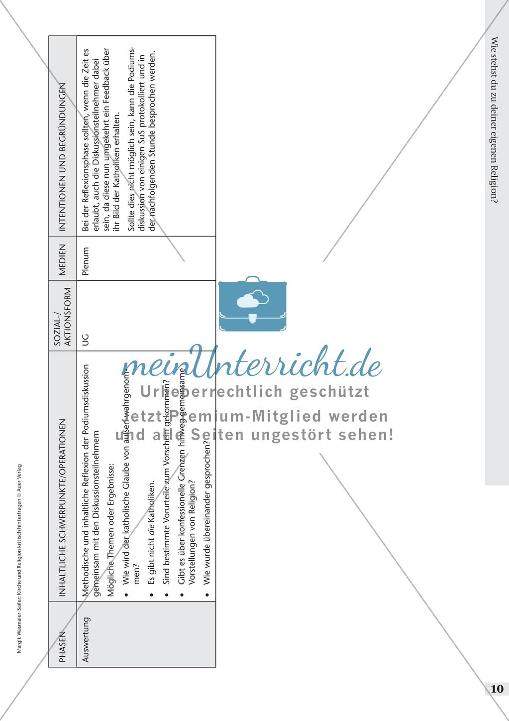 Kirche und Religion kritisch hinterfragen - Positionierung zur eigenen Religion Preview 12