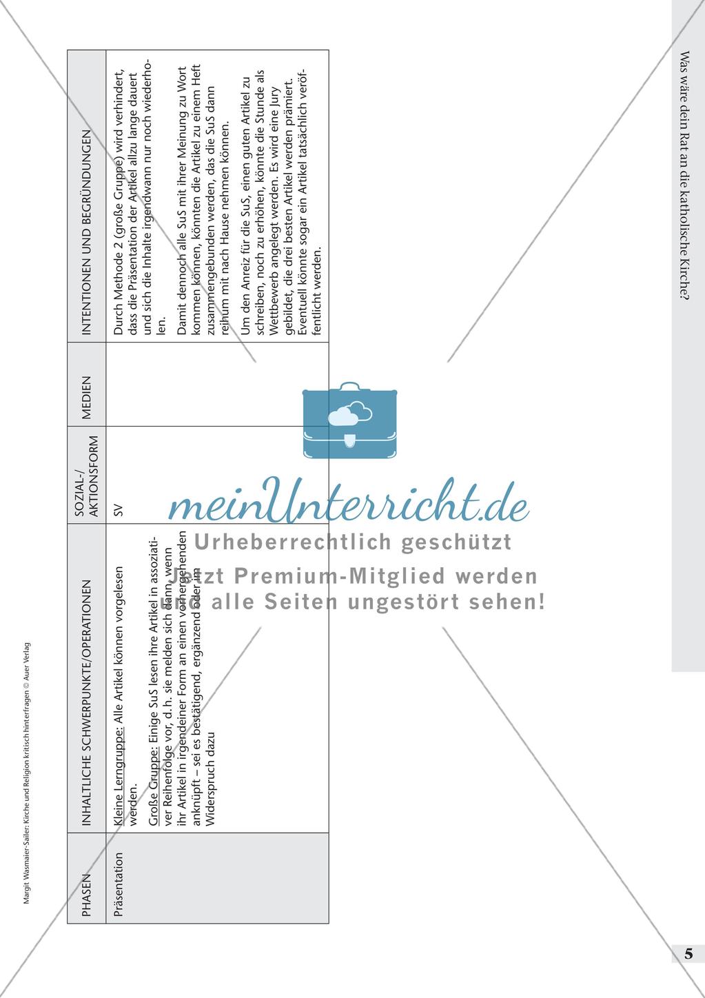 Kirche und Religion kritisch hinterfragen - Rat an die katholische Kirche Preview 7