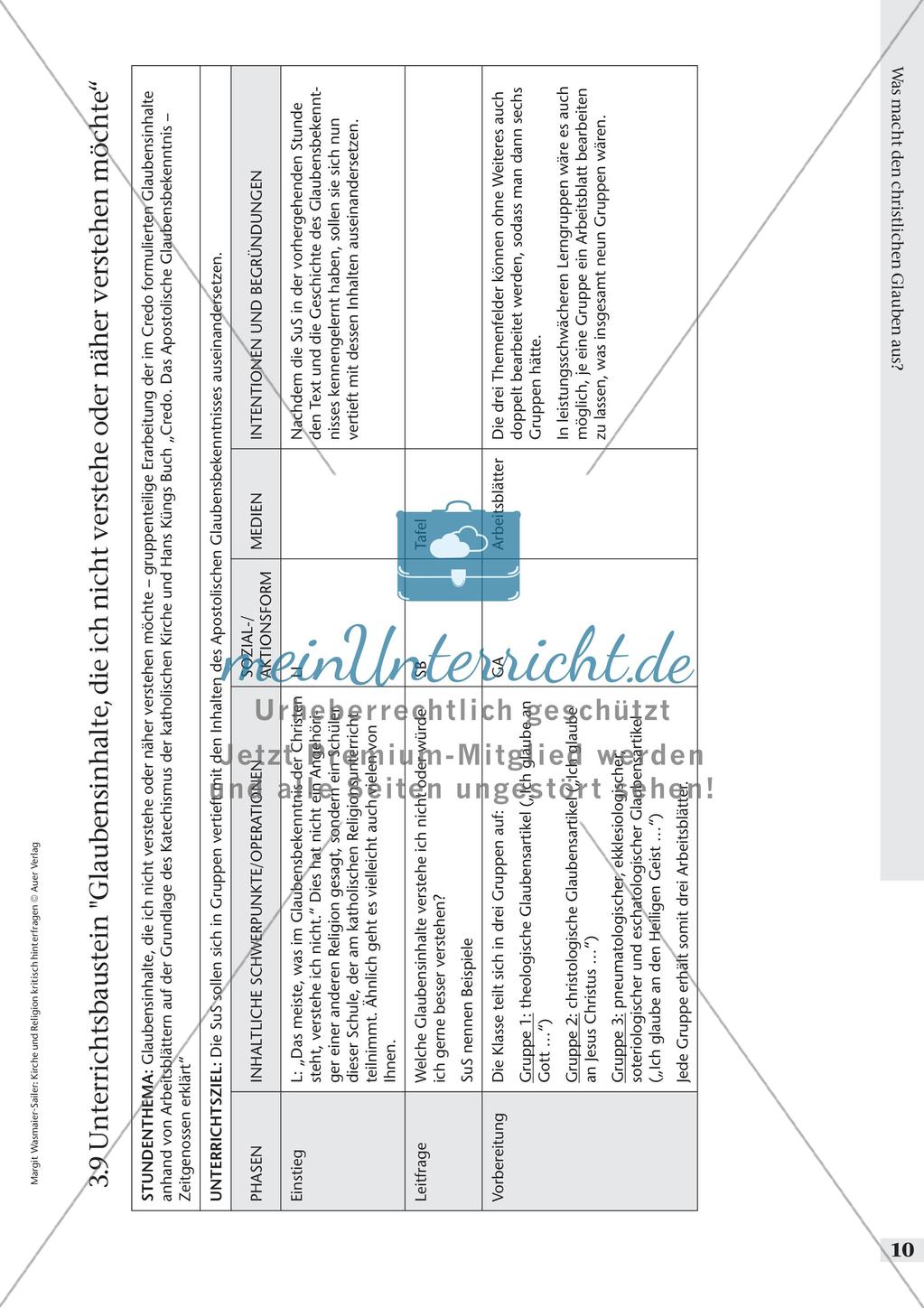 Kirche und Religion kritisch hinterfragen - Merkmale des christlichen Glaubens Preview 12