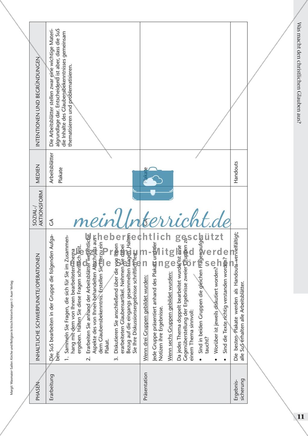 Kirche und Religion kritisch hinterfragen - Merkmale des christlichen Glaubens Preview 13