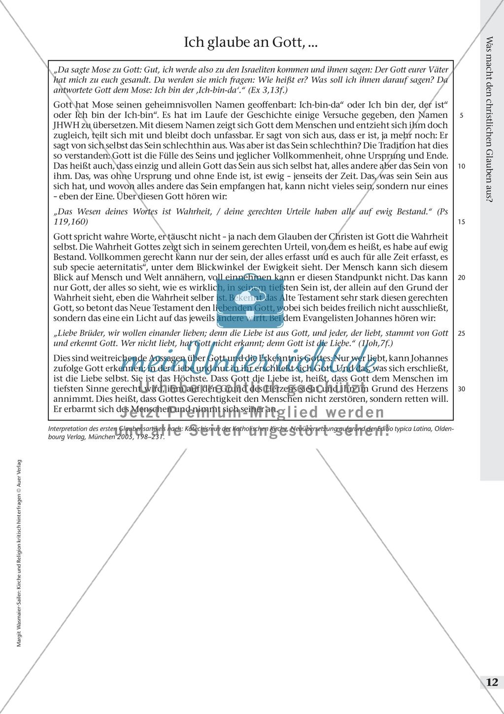 Kirche und Religion kritisch hinterfragen - Merkmale des christlichen Glaubens Preview 14