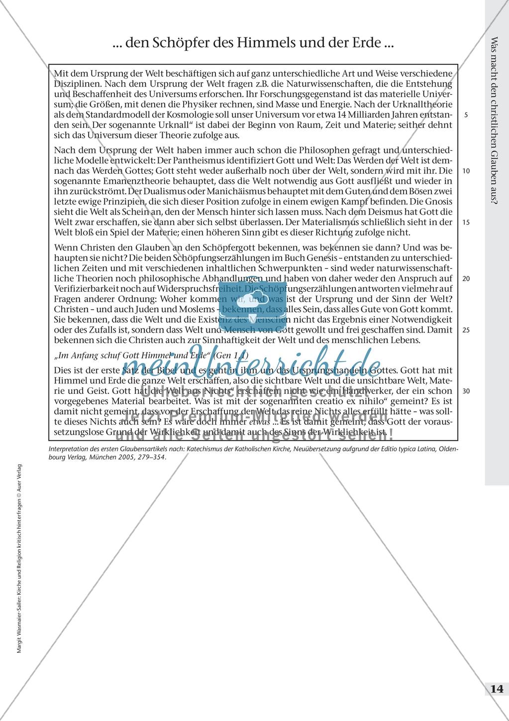 Kirche und Religion kritisch hinterfragen - Merkmale des christlichen Glaubens Preview 16
