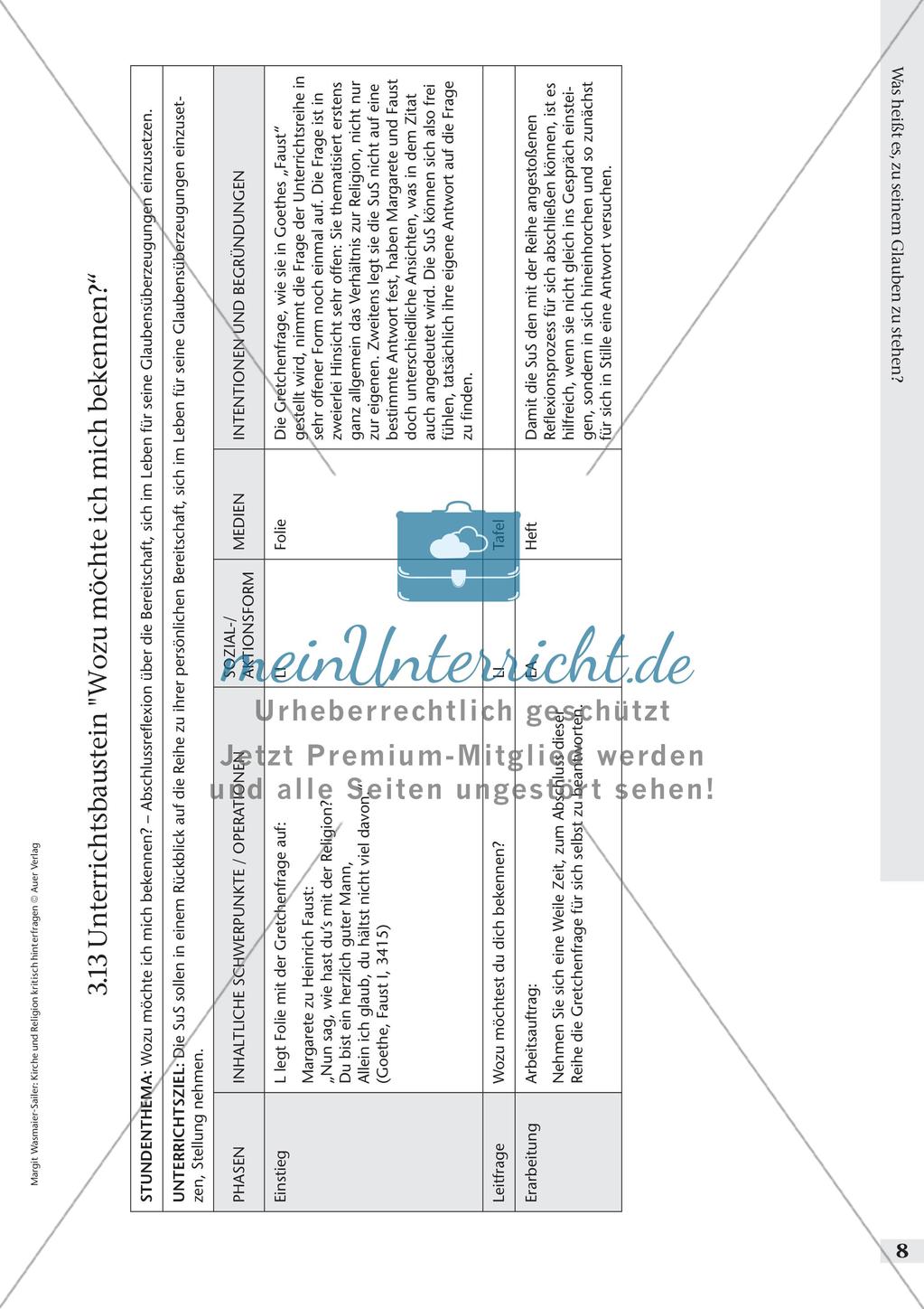 Kirche und Religion kritisch hinterfragen - Zu seinem Glauben stehen Preview 10