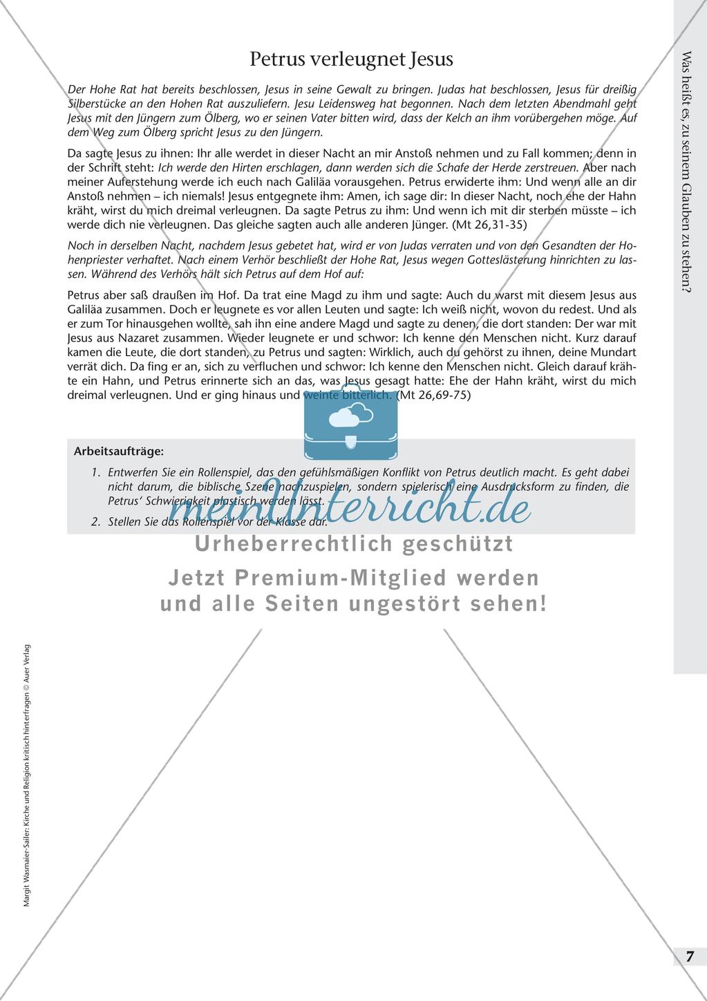 Kirche und Religion kritisch hinterfragen - Zu seinem Glauben stehen Preview 9