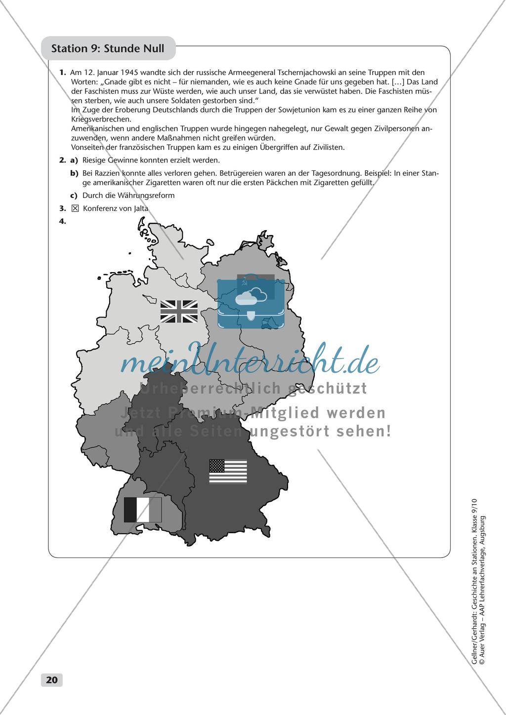 Stationenarbeit: Nationalsozialismus Preview 21