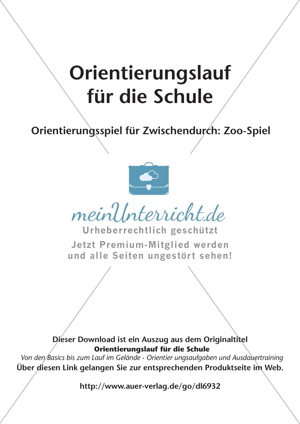 Orientierungsfähigkeit aufbauen: Zoo-Spiel Preview 2