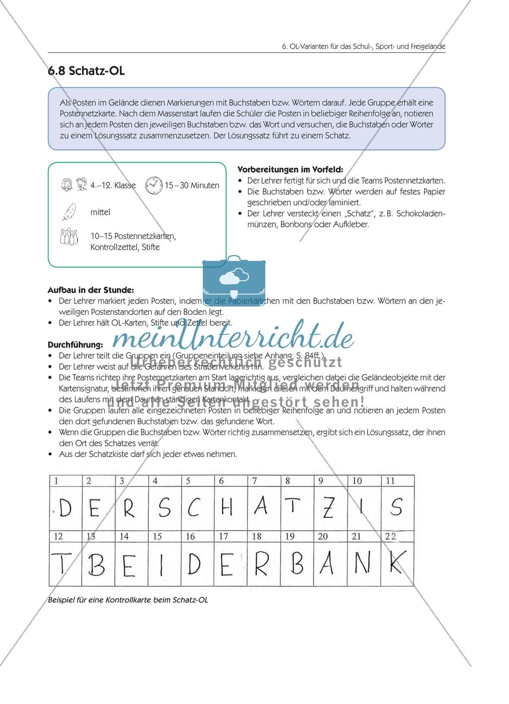 Orientierungsfähigkeit aufbauen: Spielvarianten Preview 11