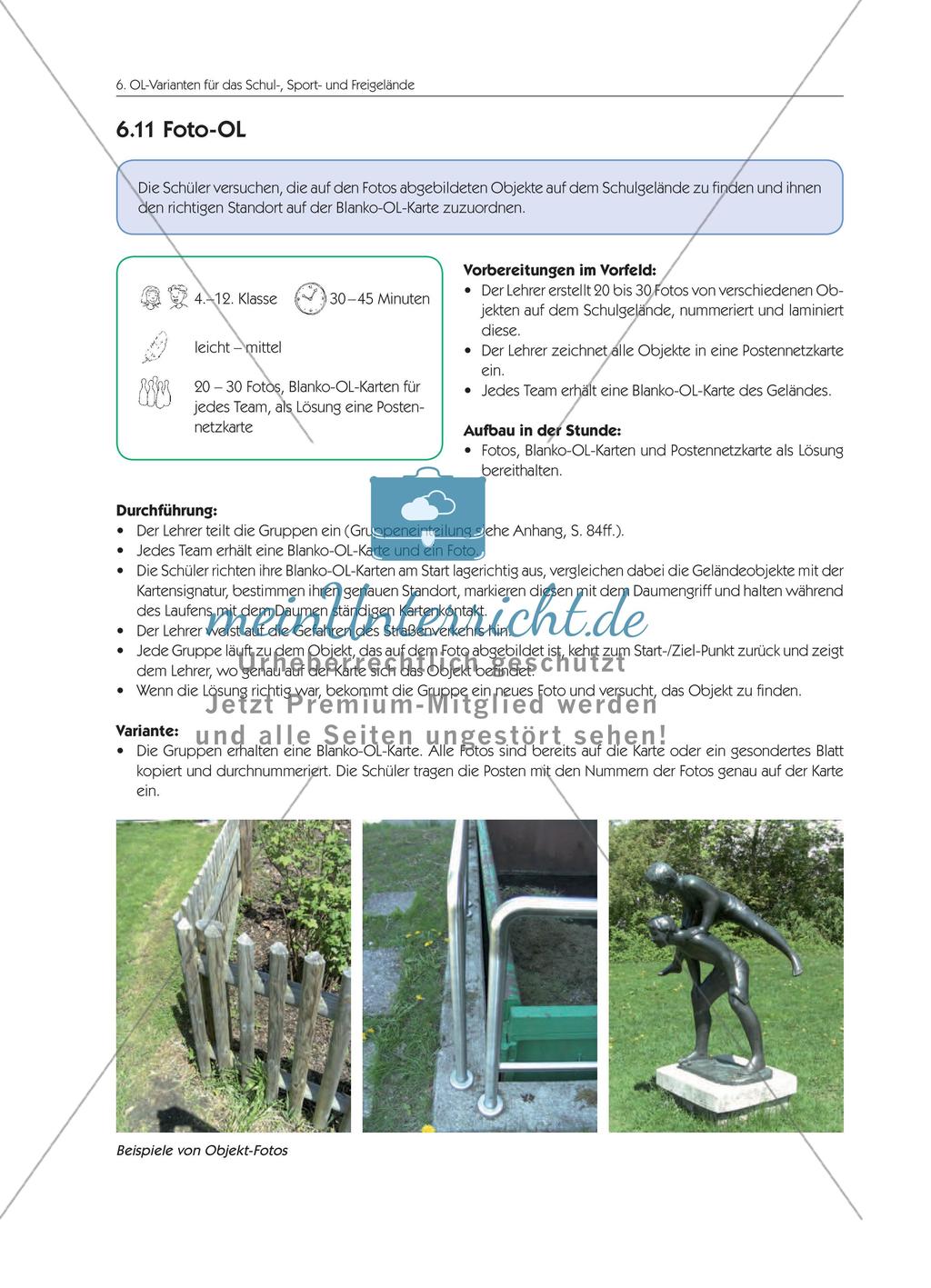 Orientierungsfähigkeit aufbauen: Spielvarianten Preview 14