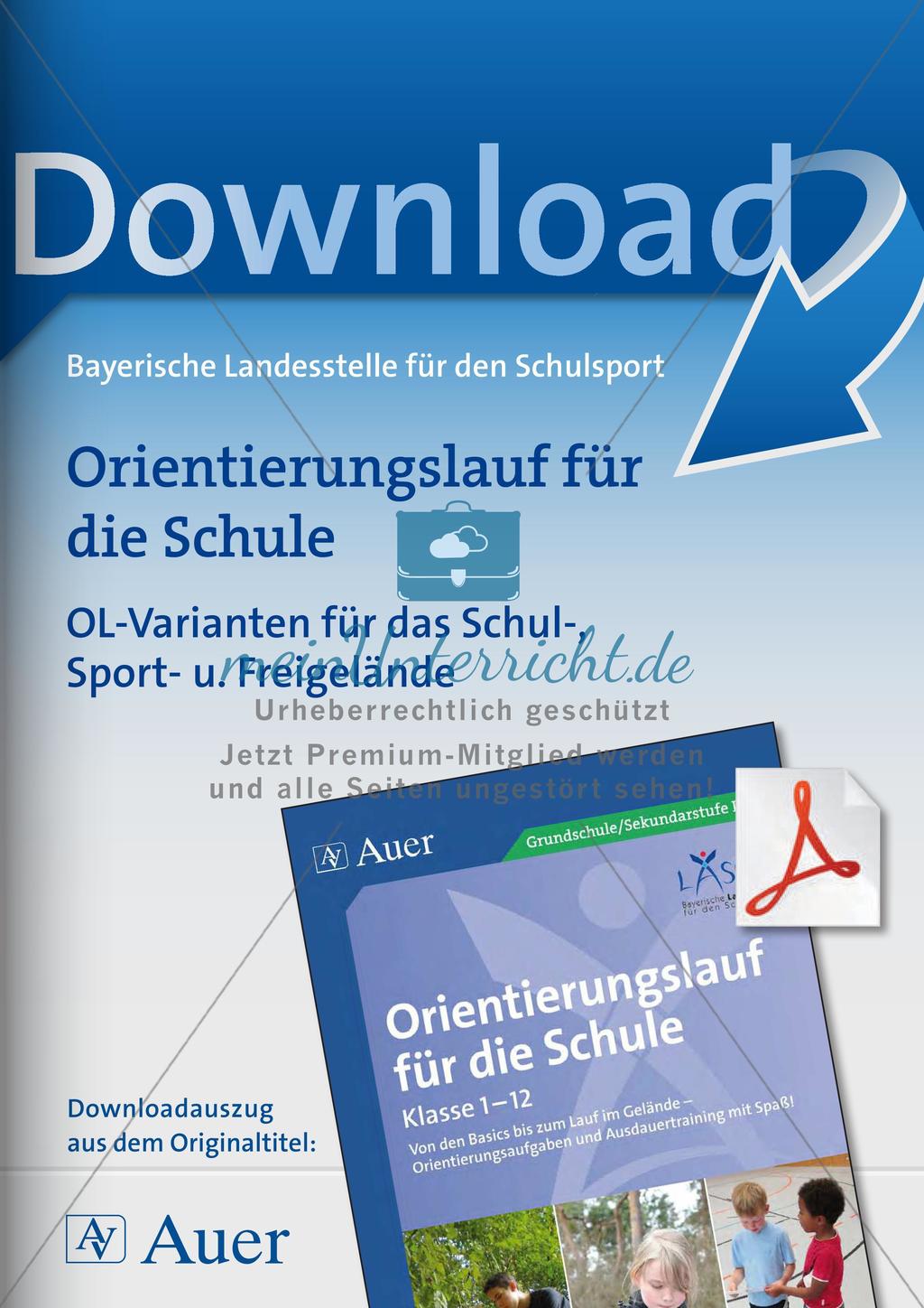 Orientierungsfähigkeit aufbauen: Spielvarianten Preview 1