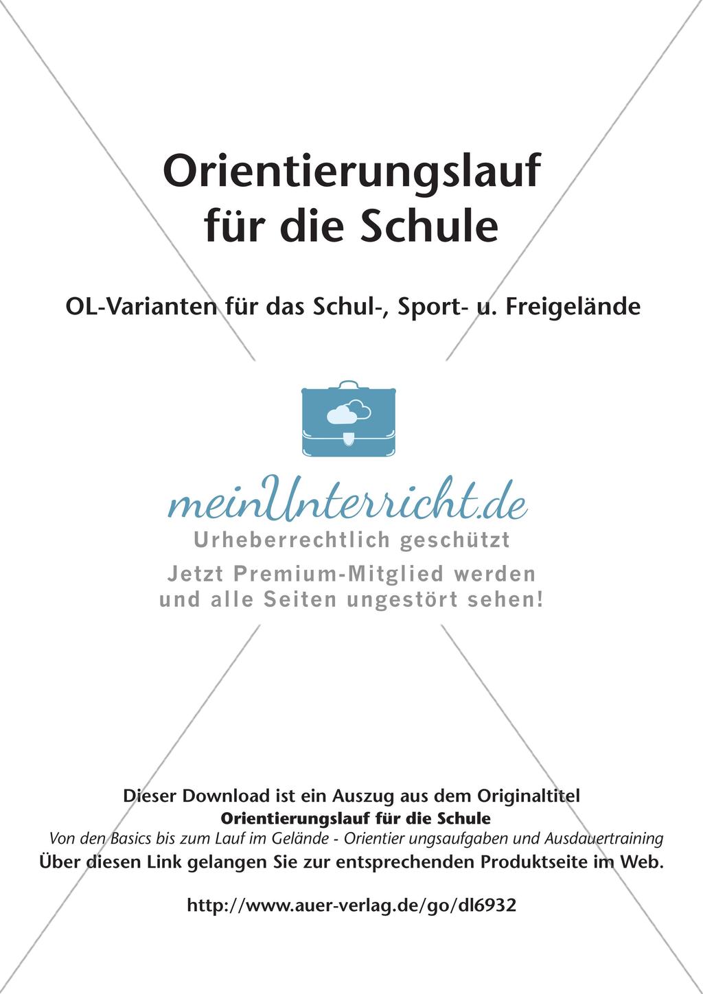 Orientierungsfähigkeit aufbauen: Spielvarianten Preview 2