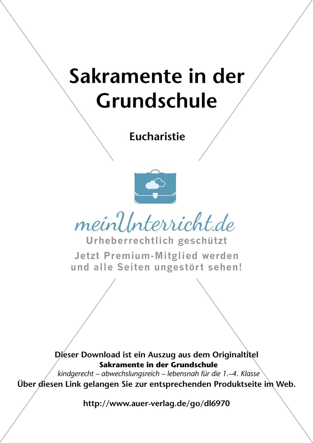 Sakramente: Eucharistie Preview 2