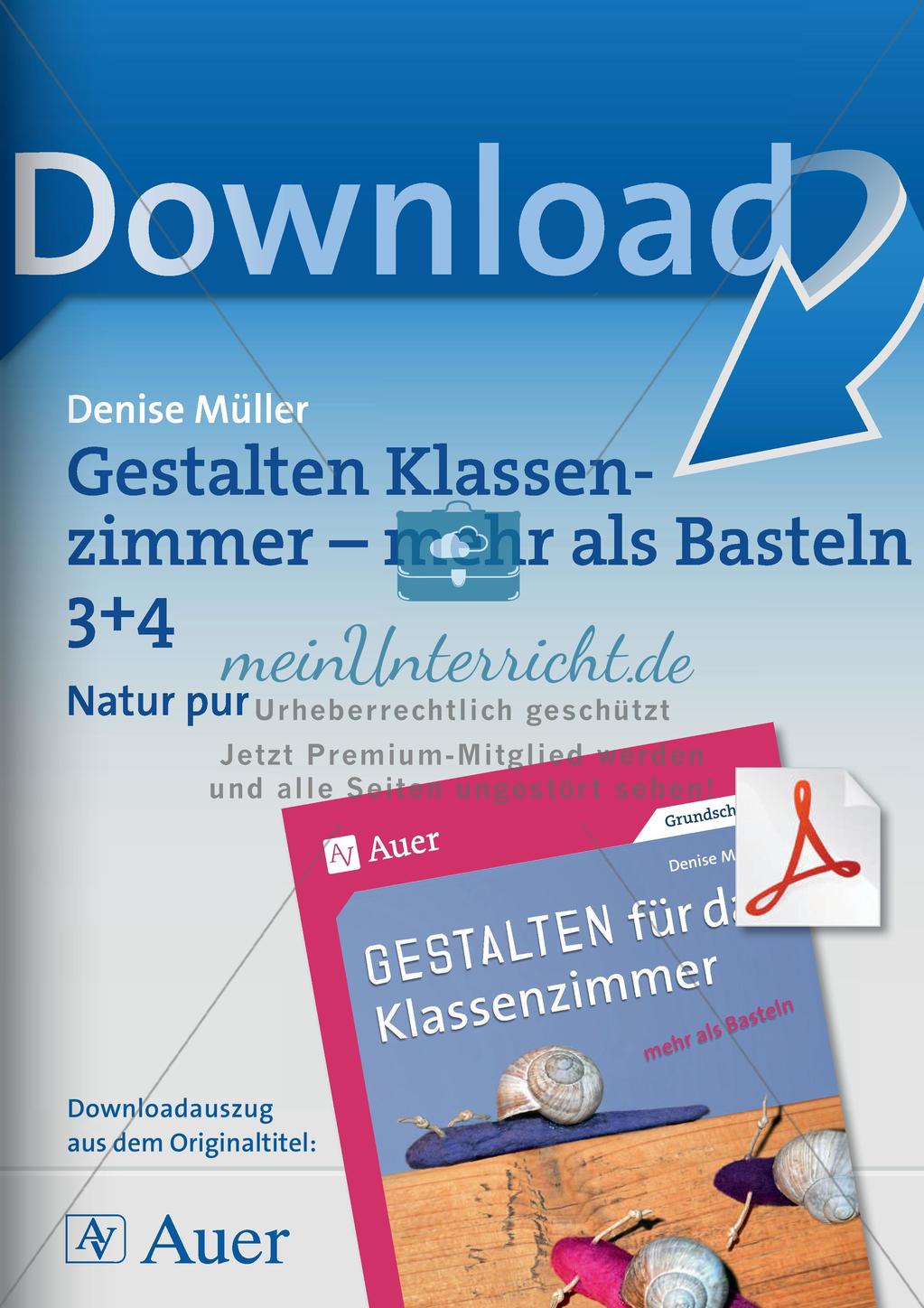 Gestalten für das Klassenzimmer: