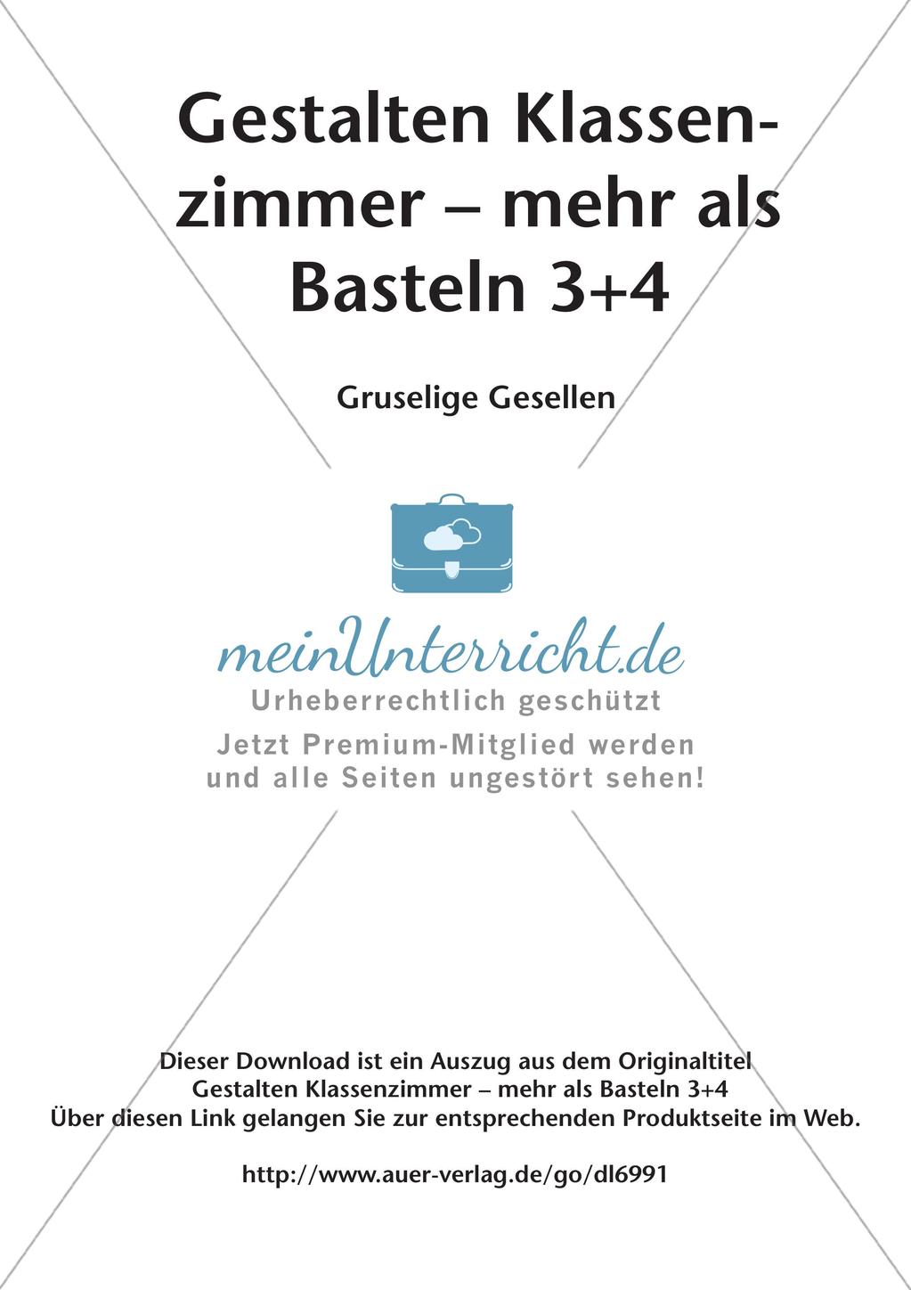 Gestalten für das Klassenzimmer: