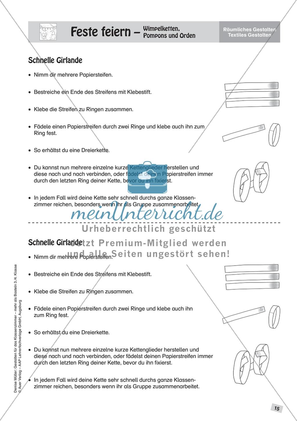 Gestalten für das Klassenzimmer: