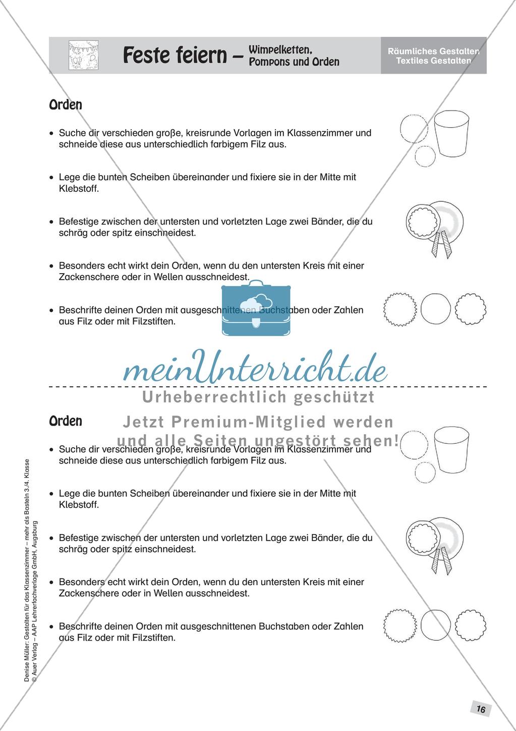 Gestalten für das Klassenzimmer: