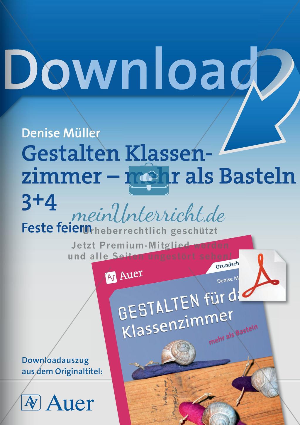 Gestalten für das Klassenzimmer: