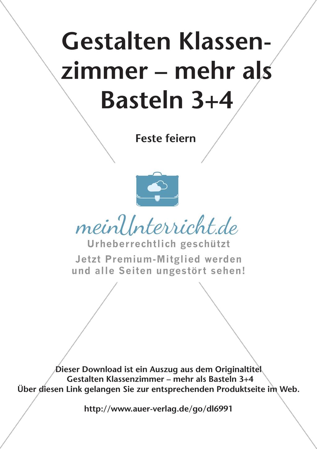 Gestalten für das Klassenzimmer: