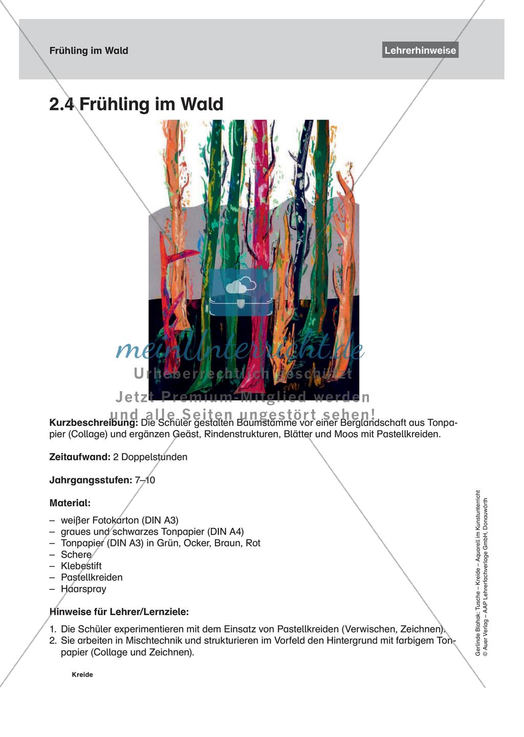 Vertiefung von Materialeinsatz: Kreide Preview 13