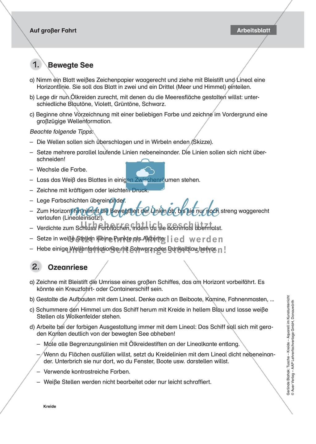 Vertiefung von Materialeinsatz: Kreide Preview 5
