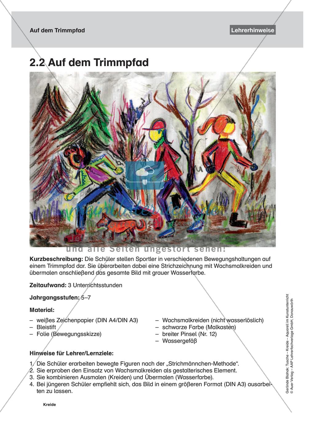 Vertiefung von Materialeinsatz: Kreide Preview 7