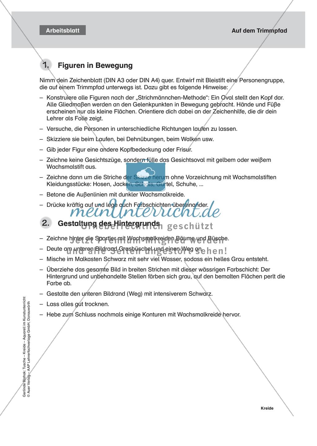 Vertiefung von Materialeinsatz: Kreide Preview 8