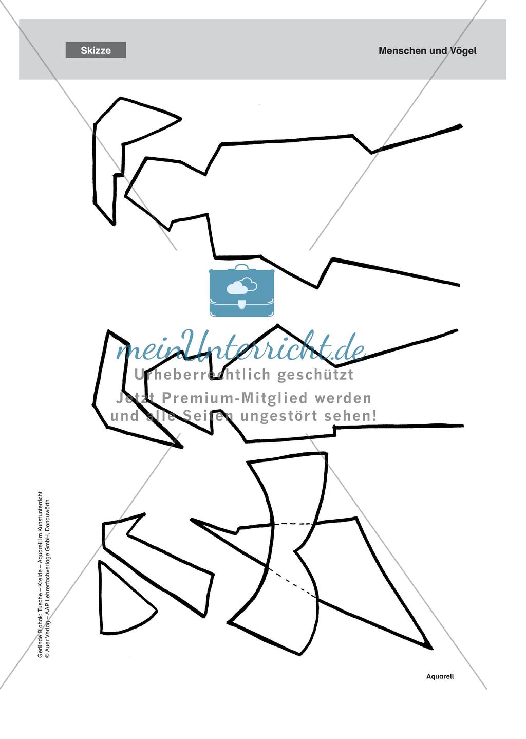 Vertiefung von Materialeinsatz: Aquarell Preview 21