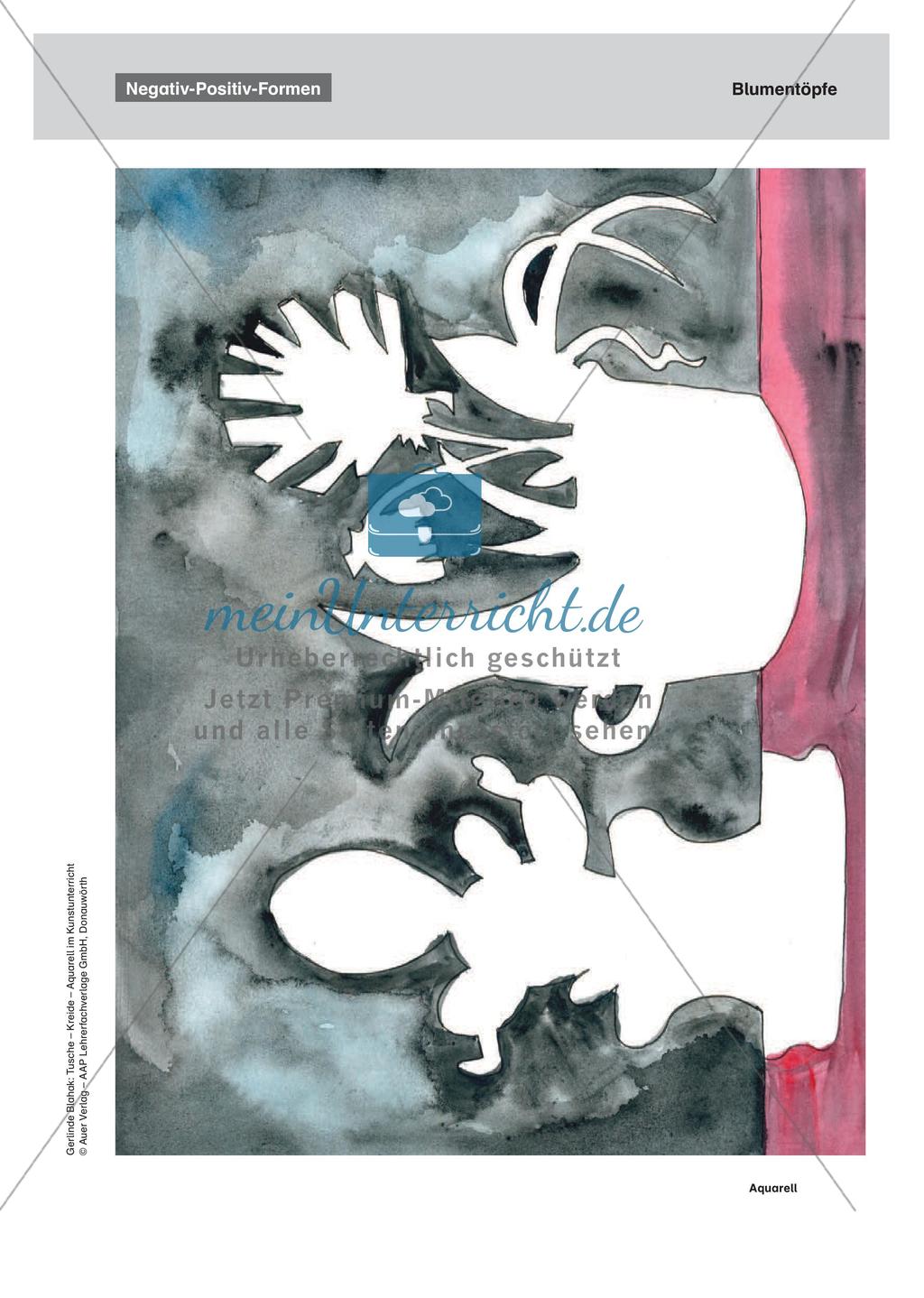 Vertiefung von Materialeinsatz: Aquarell Preview 25