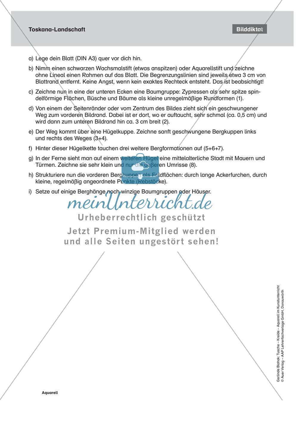 Vertiefung von Materialeinsatz: Aquarell Preview 8