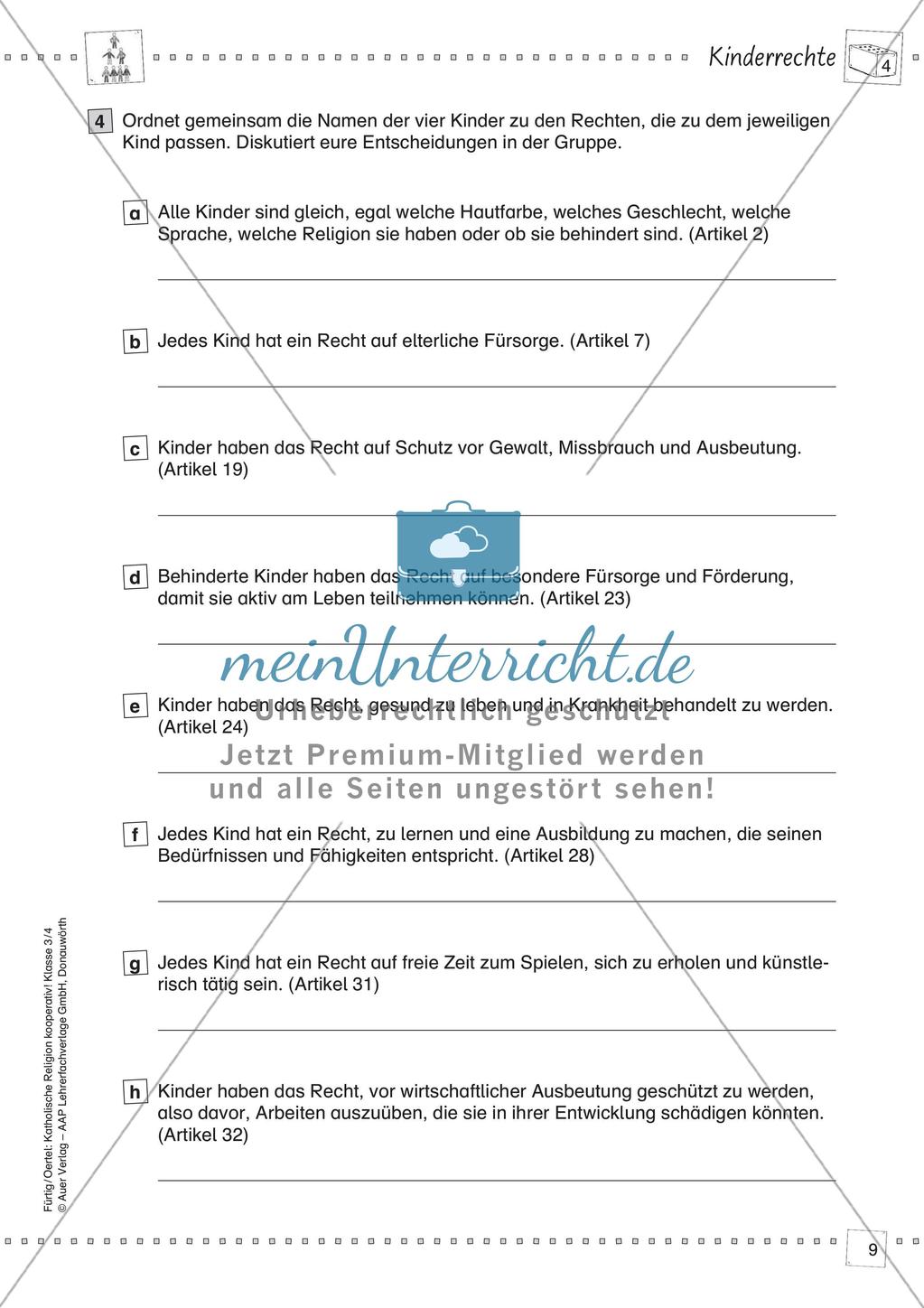 Kooperative Methoden zum Thema Kinderrechte Preview 11