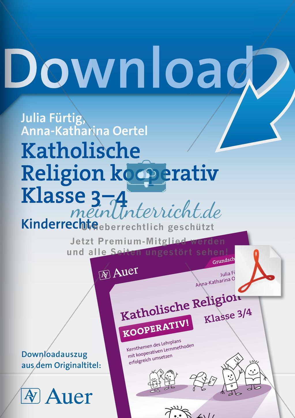 Kooperative Methoden zum Thema Kinderrechte Preview 1