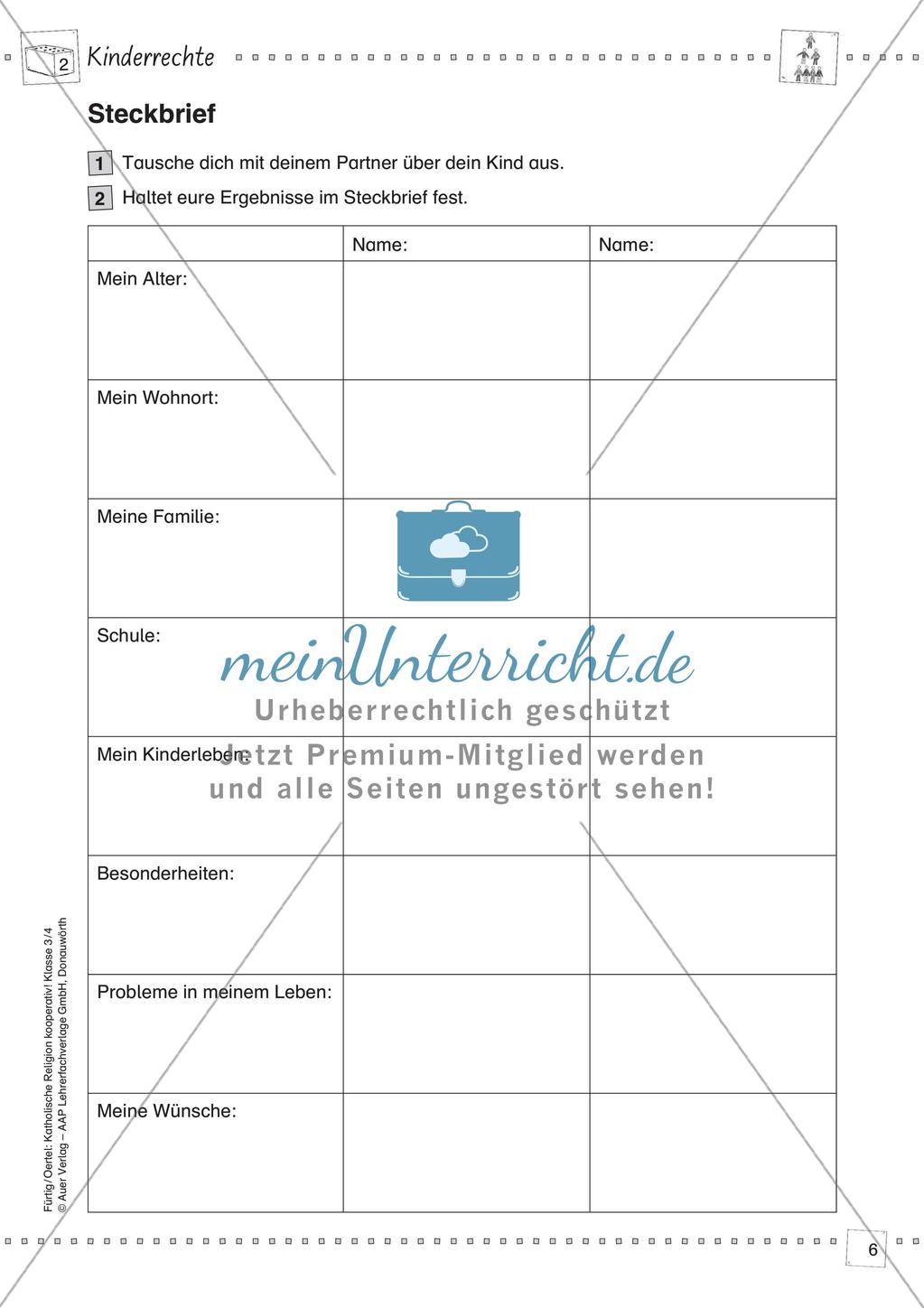 Kooperative Methoden zum Thema Kinderrechte Preview 8