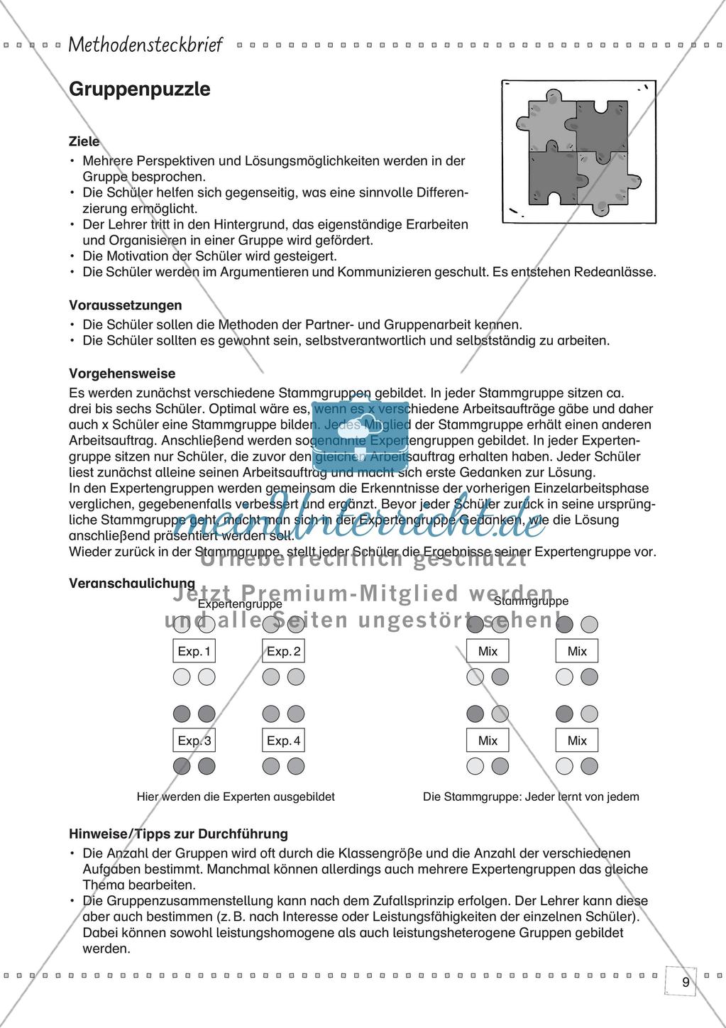 Kooperative Methoden: Psalmen Preview 11