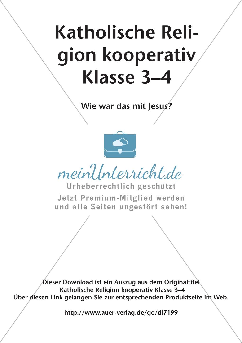 Kooperative Methoden: Jesus Preview 2