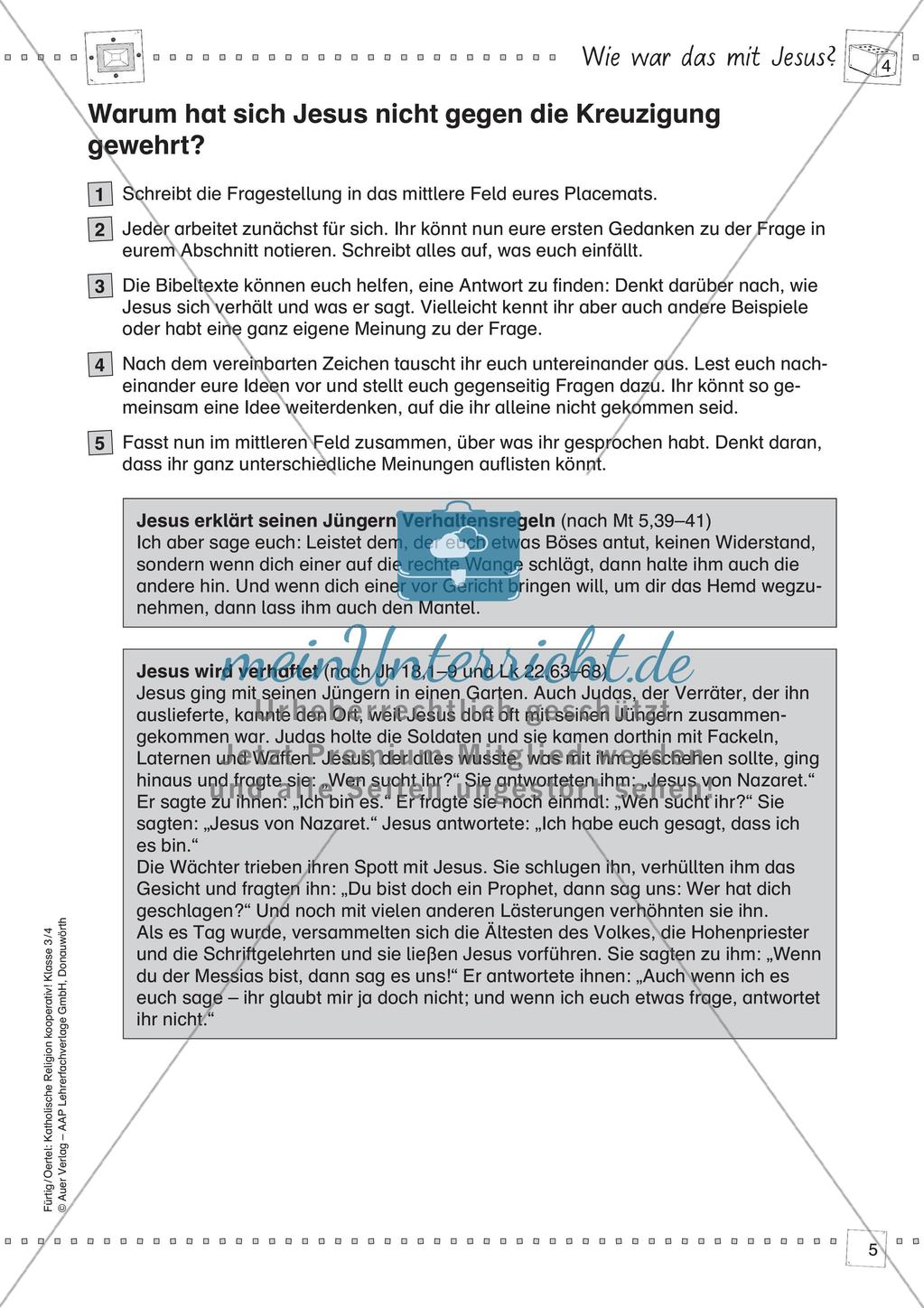 Kooperative Methoden: Jesus Preview 7
