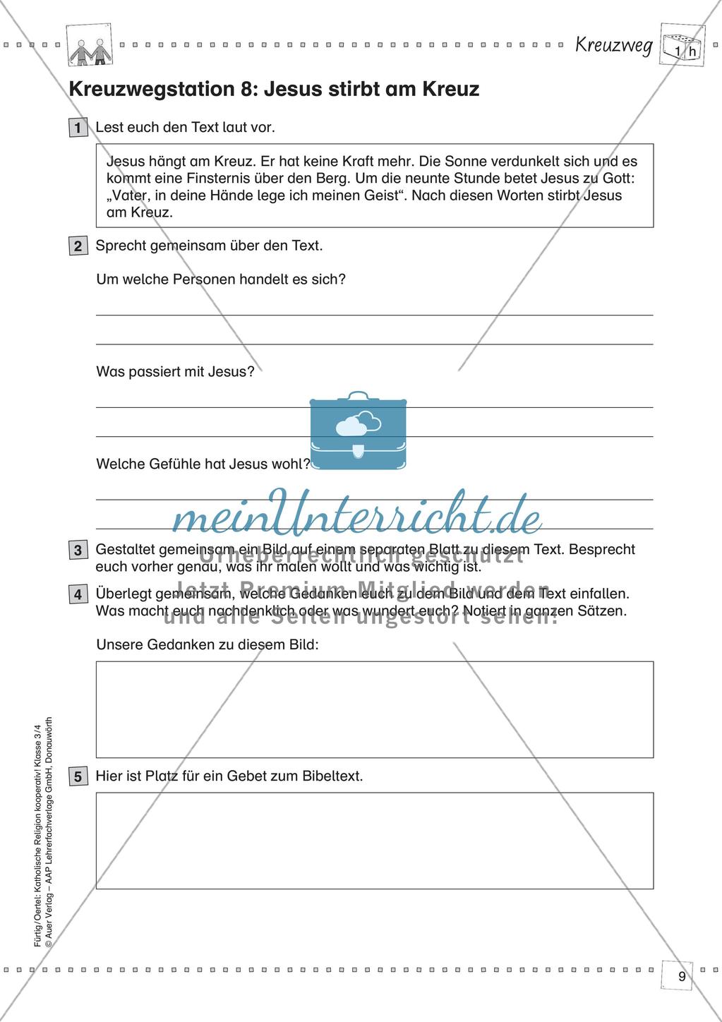 Kooperative Methoden: Kreuzweg Jesu Preview 11