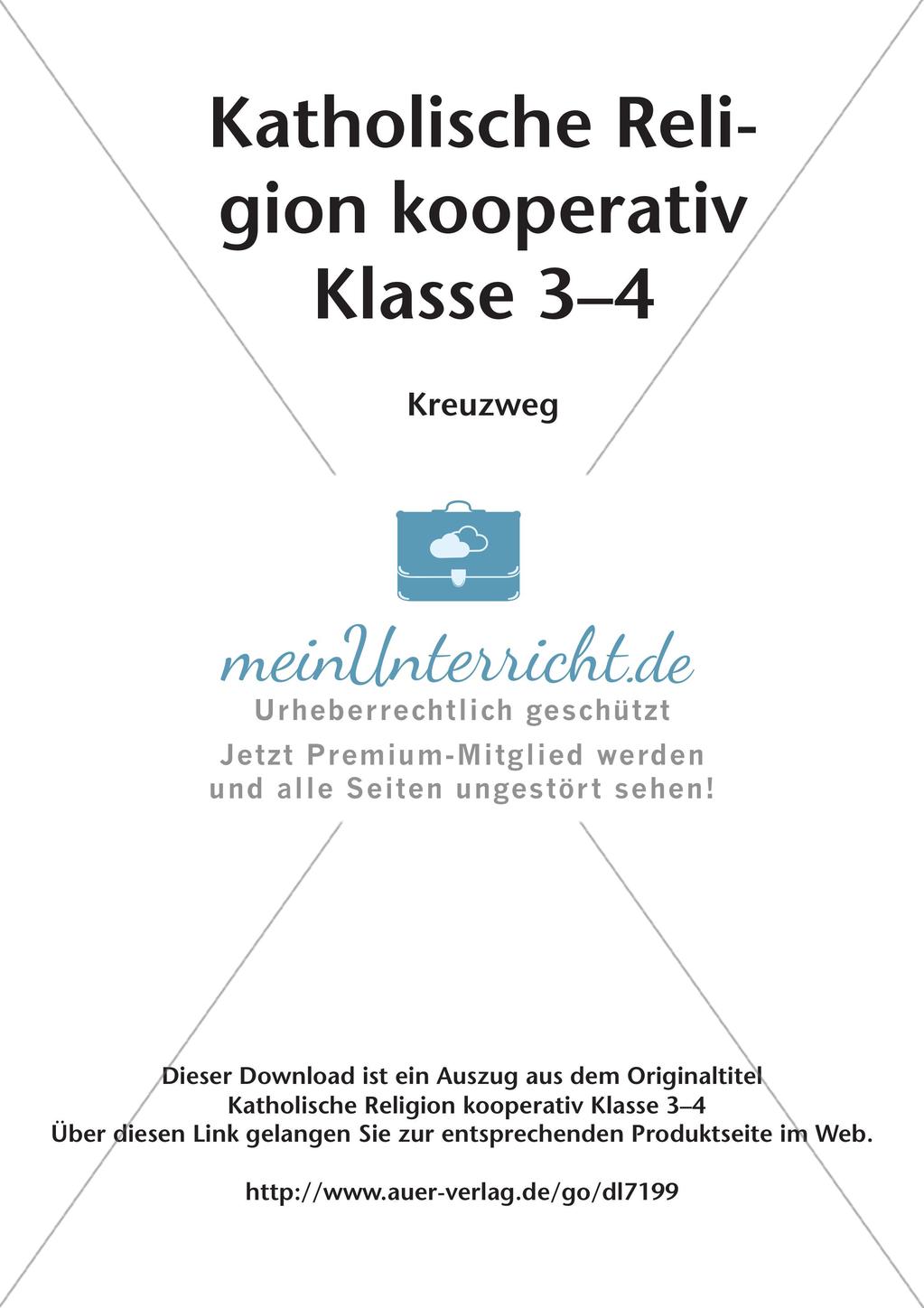 Kooperative Methoden: Kreuzweg Jesu Preview 2