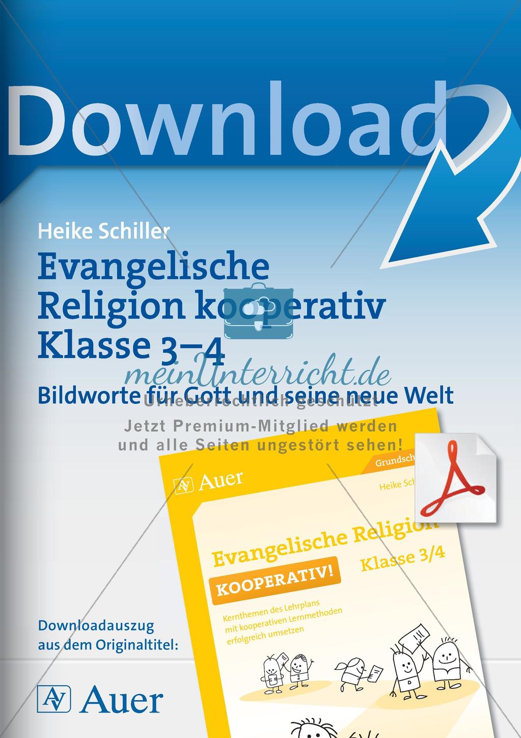 Kooperative Methoden: Bildworte für Gott und seine neue Welt Preview 1