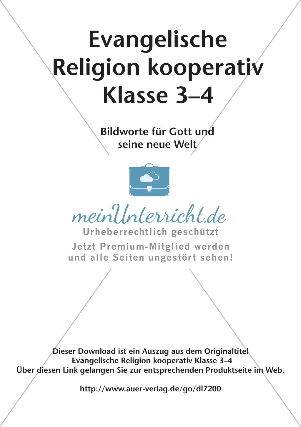 Kooperative Methoden: Bildworte für Gott und seine neue Welt Preview 2