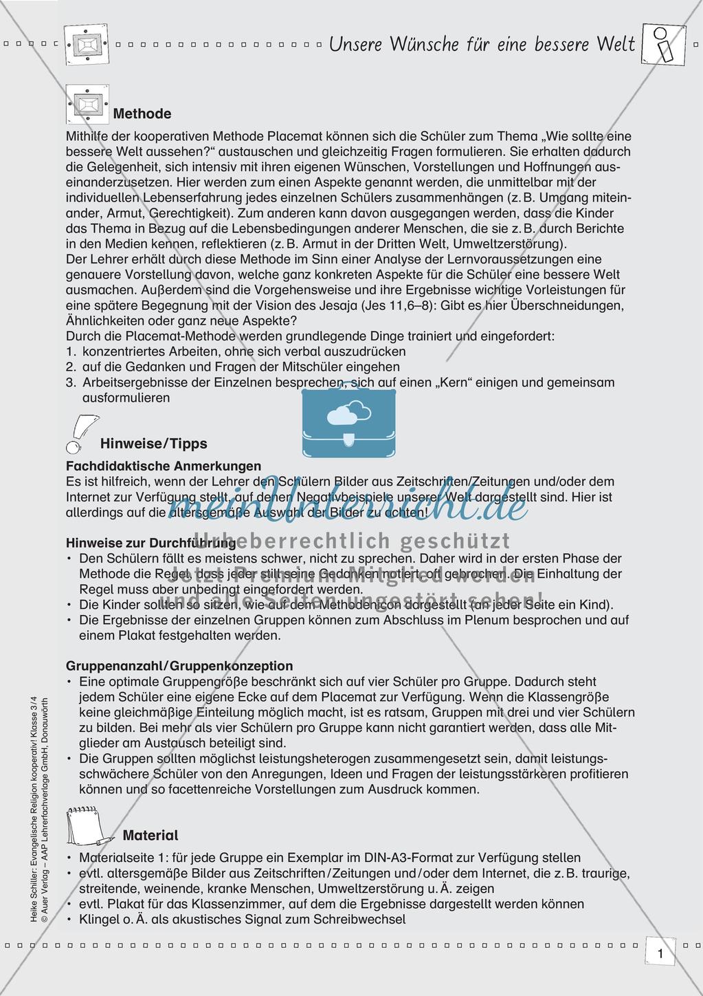 Kooperative Methoden: Bildworte für Gott und seine neue Welt Preview 3